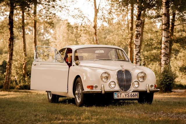 Der weiße Jaguar S-Type