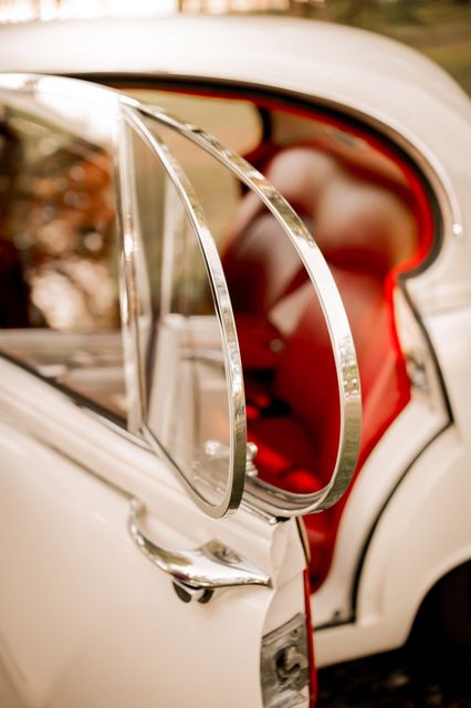 Der weiße Jaguar S-Type